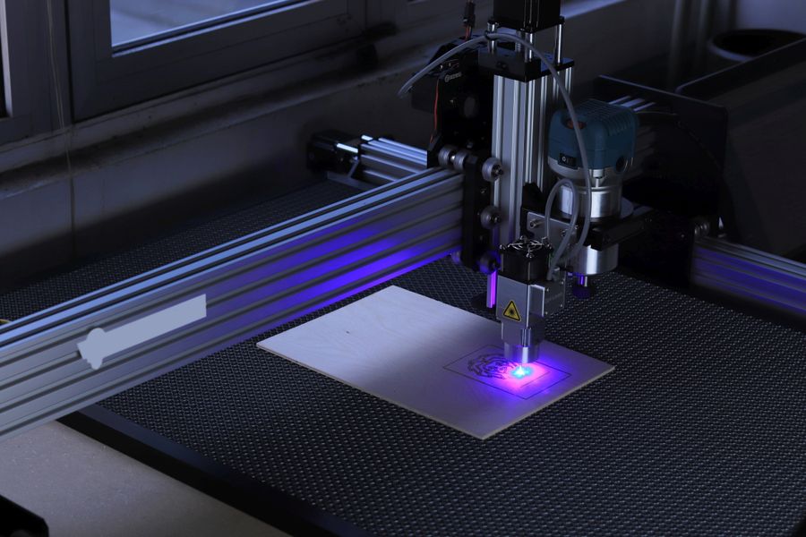 Laser engraving and cutting